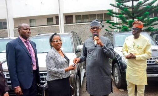 Dapo Abiodun presents SUVs to Ogun judges for improved welfare