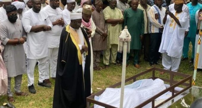 PHOTOS: Tafa Balogun, former IGP, laid to rest in Osun