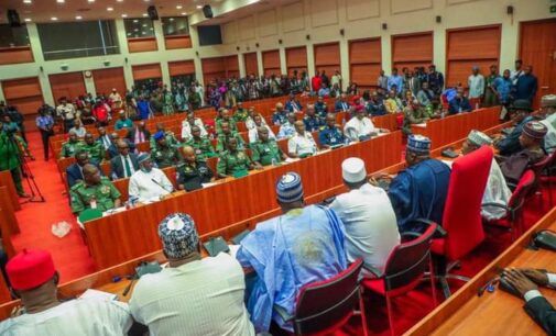 Security situation frightening, says Lawan as senate meets military chiefs in Abuja