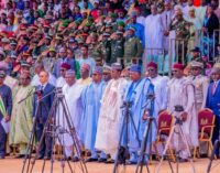 PHOTOS: Niger Republic honours Dangote, Abdul Samad Rabiu, Matawalle, Badaru