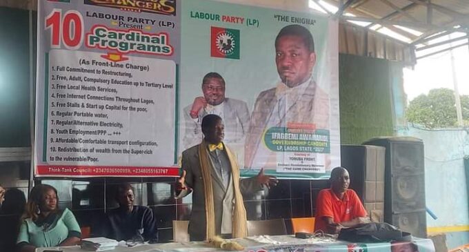 Awamaridi: I remain Lagos LP guber candidate — substitution primary illegal