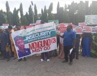 Insecurity: Northern youths protest at empty n’assembly, demand Monguno’s resignation