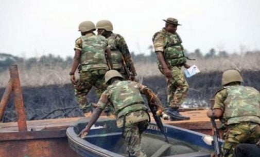 OIl theft: Troops have arrested 10 pipeline vandals, two sea pirates, says DHQ