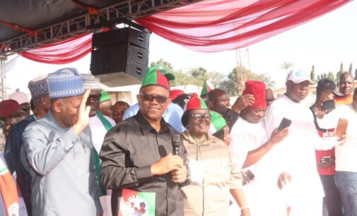 PHOTOS: Obi, Datti Baba-Ahmed present as LP kicks off campaign with Jos rally