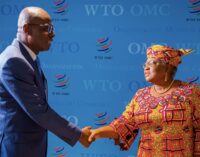 PHOTOS: Sanwo-Olu visits Okonjo-Iweala at WTO headquarters