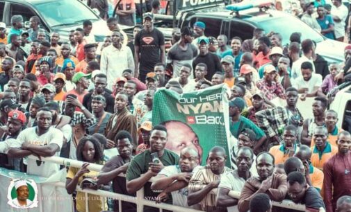Nyame receives ‘hero’s welcome’ in Taraba — after state pardon