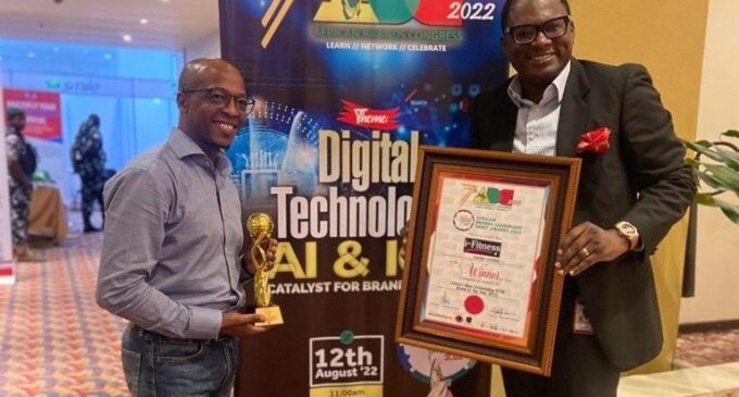 African Brands Congress awards Africa’s largest growing fitness chain, i-Fitness, with most outstanding Gym Brand Award 2022