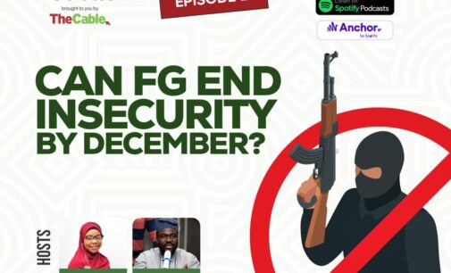 Our Two Kobo podcast: Can FG end insecurity by December?