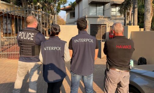 ‘$1.8m online scam’: Interpol, South Africa police arrest two foreign nationals in Pretoria