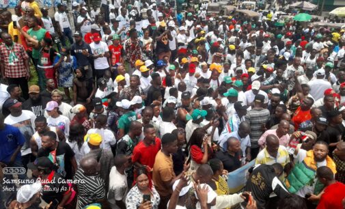 PHOTOS: LP supporters hold rally in Niger, Ebonyi, Plateau