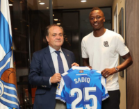 Real Sociedad sign Nigerian striker Sadiq Umar