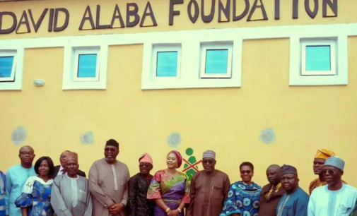 Real Madrid star David Alaba donates toilet facility in Ogun