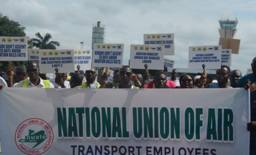 PHOTOS: Aviation workers embark on nationwide protest over ‘obnoxious’ legislation