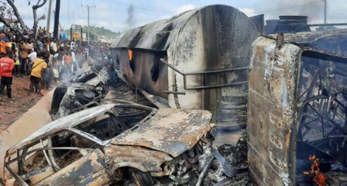 Many burnt beyond recognition as petrol tanker explodes in Kogi