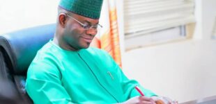 Yahaya Bello: I’m willing to appear in court, but afraid of arrest