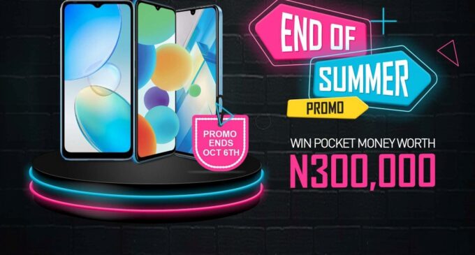 Get up to N300,000 worth of pocket money allowance in the Infinix End of Summer Promo