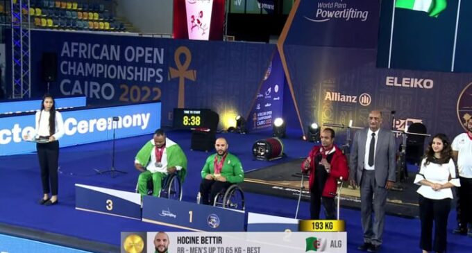Para powerlifting: Nigeria wins 12 medals at African championships
