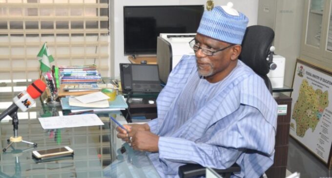 EXTRA: I knew nothing about education sector when I was appointed minister, says Adamu Adamu