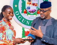 Dapo Abiodun gifts Tobi Amusan N5m, house, appoints her youth ambassador