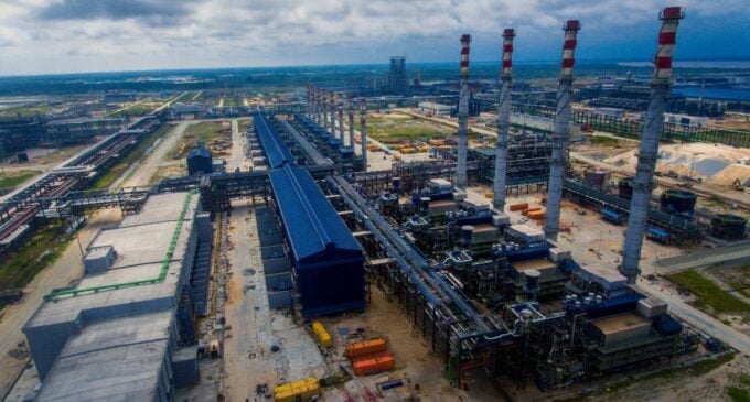 Dangote refinery project 97% completed, says NMDPRA