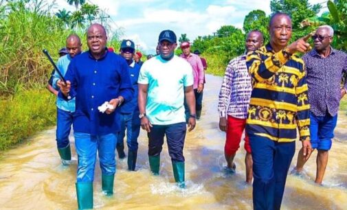 ‘My house also affected’ — Diri commiserates with residents as flood hits Bayelsa communities