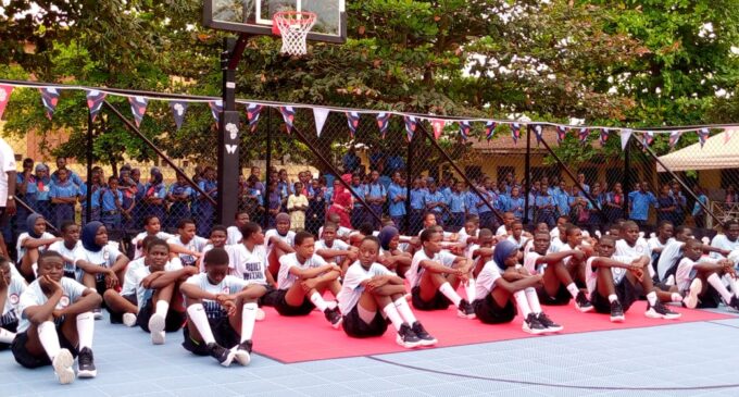 Masai Ujiri’s foundation unveils four basketball courts in Lagos