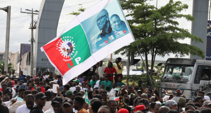 PHOTOS: Obi supporters hold rally in Lagos, Akwa Ibom, Bauchi, Edo, Gombe