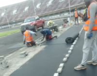 FG begins installation of tracks at Lagos stadium