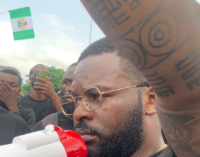 ‘Vote in people serious about justice’ — Falz charges youths at EndSARS memorial