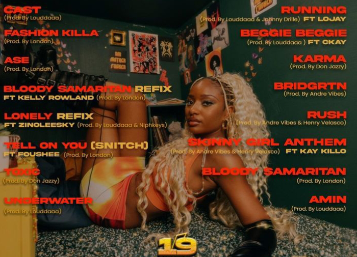 DOWNLOAD: Ayra Starr drops ’19 & Dangerous (deluxe)’ album