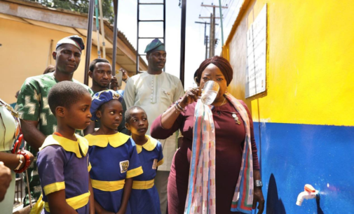 Rotary Club of Ikeja-Alausa central unveils borehole project, botanical garden in Lagos school