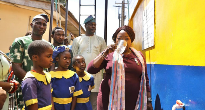 Rotary Club of Ikeja-Alausa central unveils borehole project, botanical garden in Lagos school