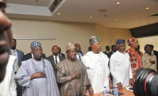 PHOTOS: Tinubu, APC governors, NWC meet in Abuja