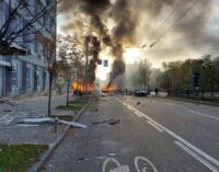 Explosions rock multiple Ukrainian cities — including Kyiv