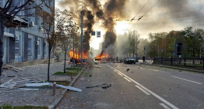 Explosions rock multiple Ukrainian cities — including Kyiv