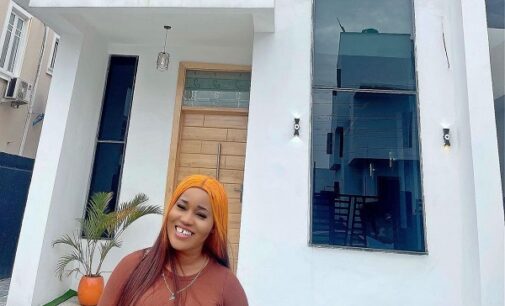 PHOTOS: Actress Crowncy Anyanwu acquires luxury house in Lekki
