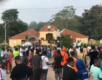 PHOTOS: MAPOLY students protest fee hike, disrupt exams