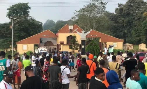 PHOTOS: MAPOLY students protest fee hike, disrupt exams
