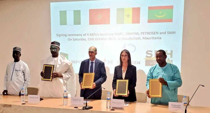 NNPC, Senegal, Mauritania sign agreements on $25bn gas pipeline