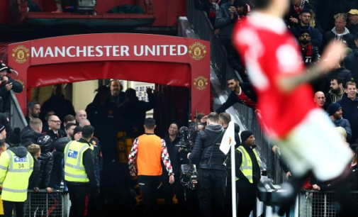 EPL: Drama as Ronaldo storms down tunnel early in Man Utd’s win over Spurs