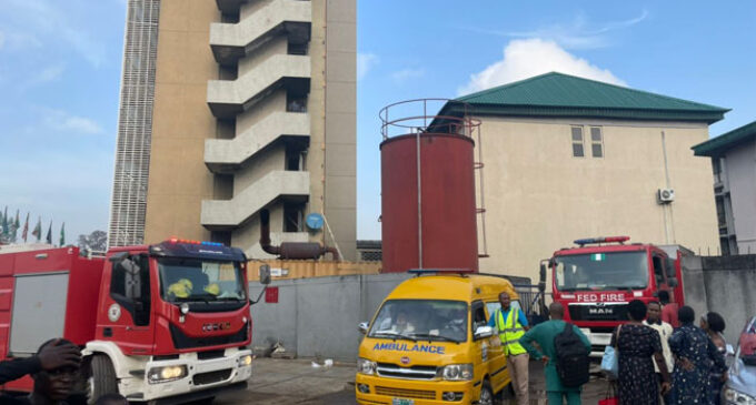 Seven rescued as fire guts section of WAEC HQ in Lagos