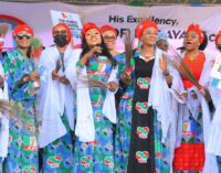 PHOTOS: Women wing of APC presidential campaign holds rally in Cross River