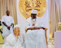 PHOTOS: Nkechi Blessing meets Ooni, says ‘I haven’t laughed this hard in a long time’