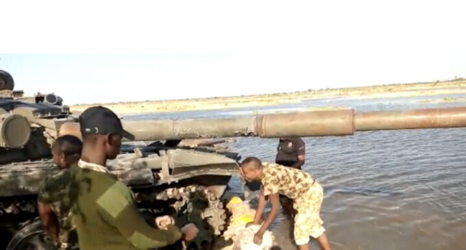 Soldiers displaced as flood hits military base in Borno