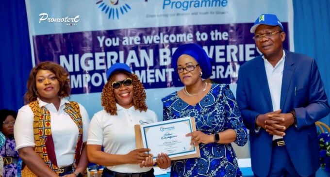 Nigerian Breweries Plc empowers 472 youth and women across 6 locations