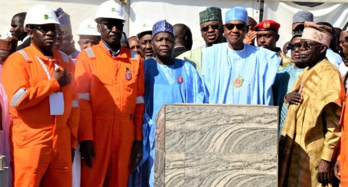 Buhari flags off first crude oil drilling project in north-east