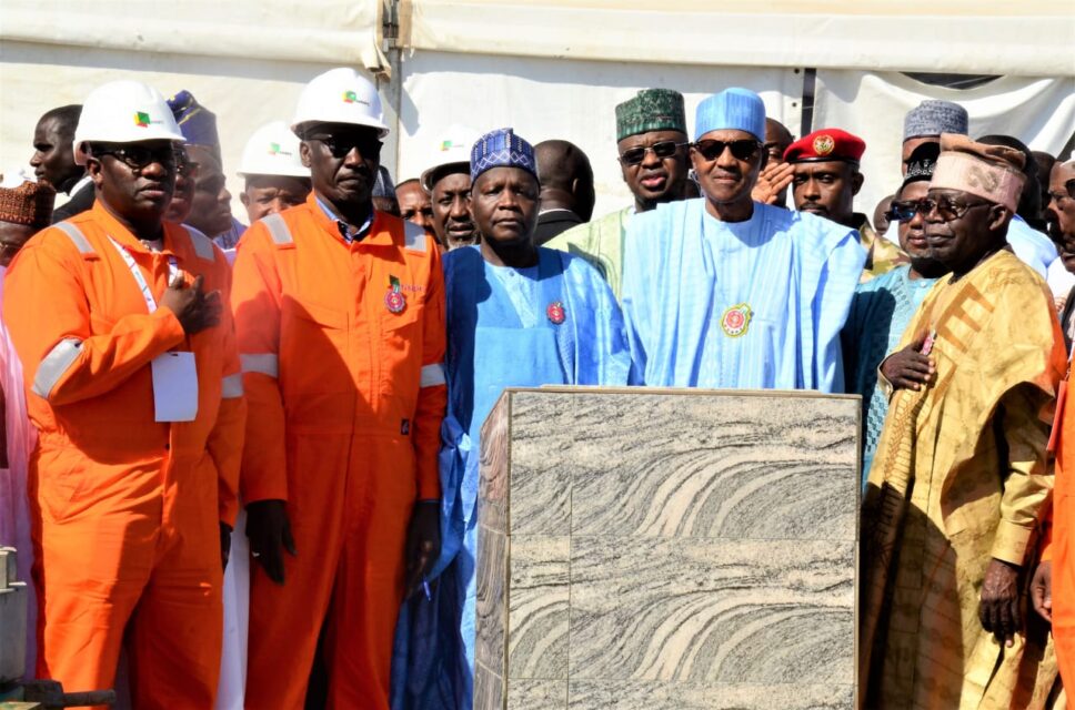 Buhari flags off first crude oil drilling project in north-east