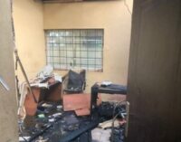 ‘Hoodlums’ raze INEC office in Ogun