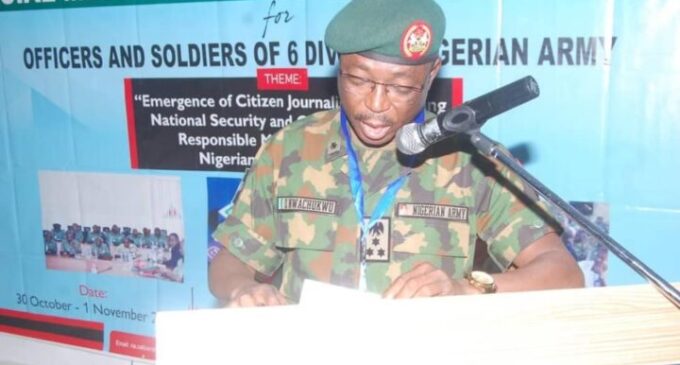 Army trains personnel on the ‘use of social media to improve security’