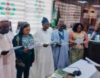 INEC swears in new RECs, warns against unofficial meetings with politicians